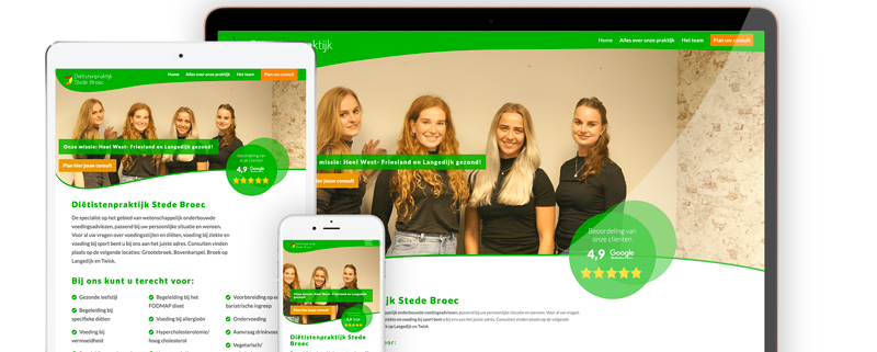 Diëtistenpraktijk Stede Broec - dieet, diëten, voeding, PowerSlim, Medisch, Sport en voeding, Online afspreken, Tarieven en voorwaarden